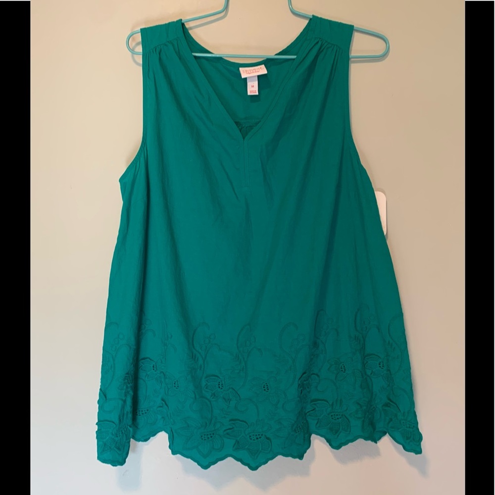 NWT Isabel Maternity Embroidered Top